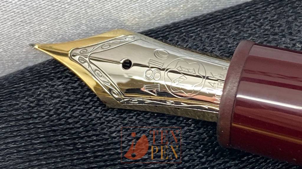 MONTBLANC 146 doué burgundy barrel - vermeille cap | Tenpen - By